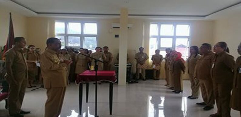 Sejarah Enam Tahun, Baru Pernah Walikota Lantik Kepala Puskesmas