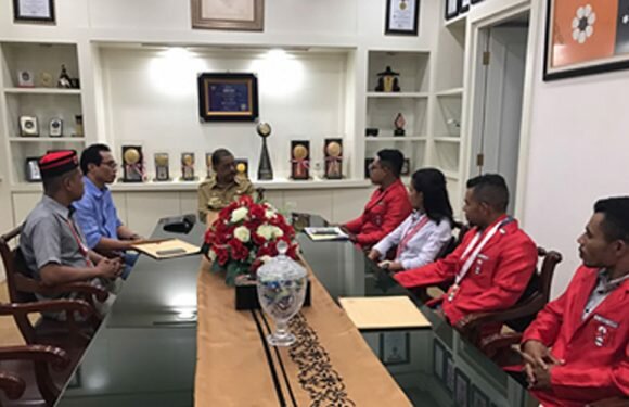 Tiga Pimpinan Kota Disambangi DPC GMNI Ambon&nbsp;