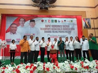 TKD Jokowi-Maruf Maluku Konsolidasi Pemenangan Pilpres
