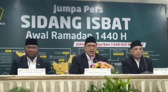Pemerintah Tetapkan Idul Fitri 1440/H 5 Juni
