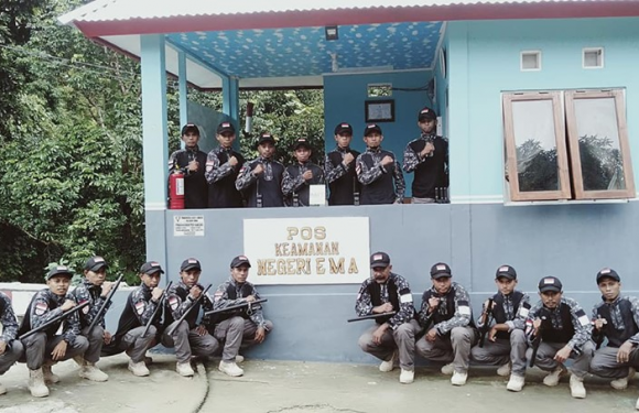 Poskamling Negeri Ema Terbaik di Jajaran Polda Maluku