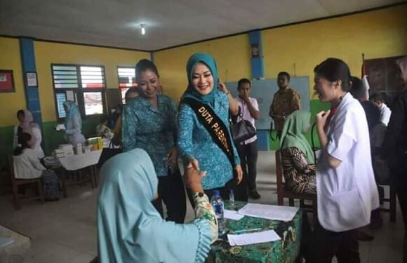 Tingkatkan Kualitas Kesehatan Masyarakat, PKK Gandeng Dinkes Gelar Baksos