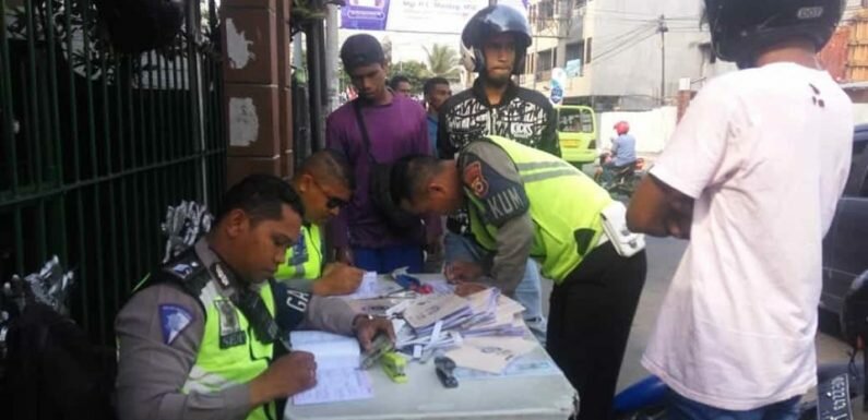 Operasi Patuh Tuntas, 1.280 Pengendara Ditindak Satlantas