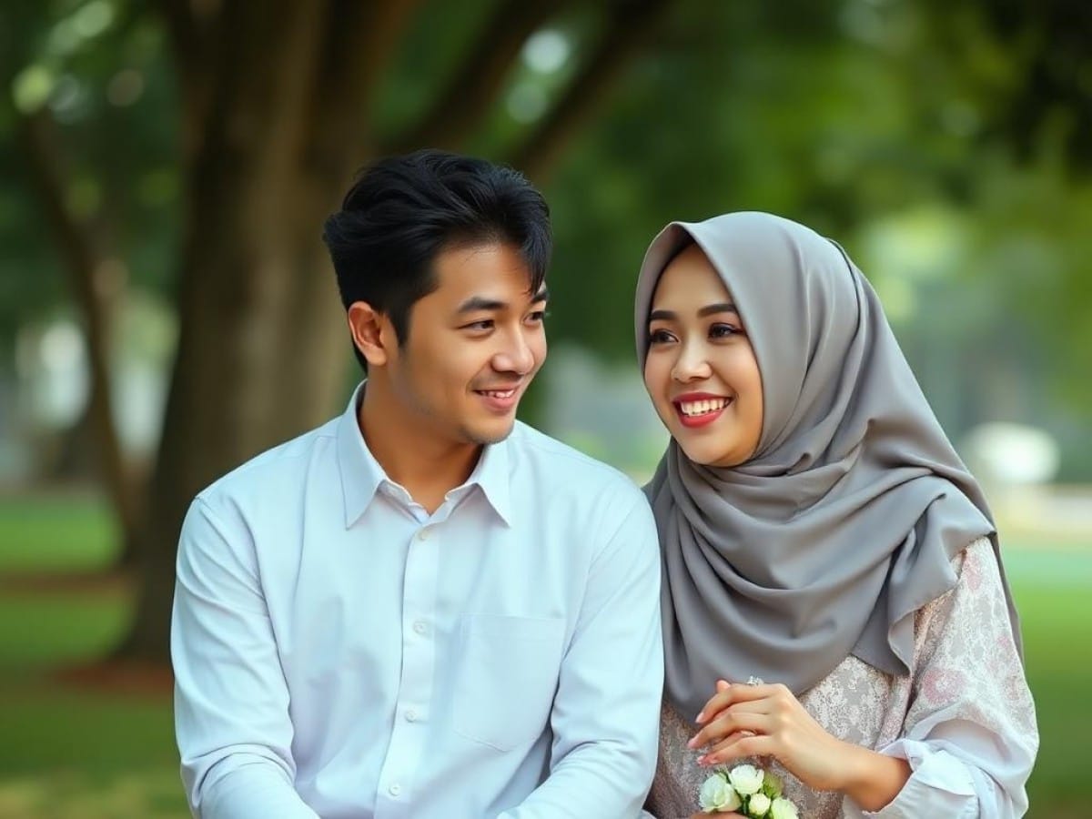 Romantis! Nadin Amizah Dilamar Faishal Tanjung Saat Melukis Bersama