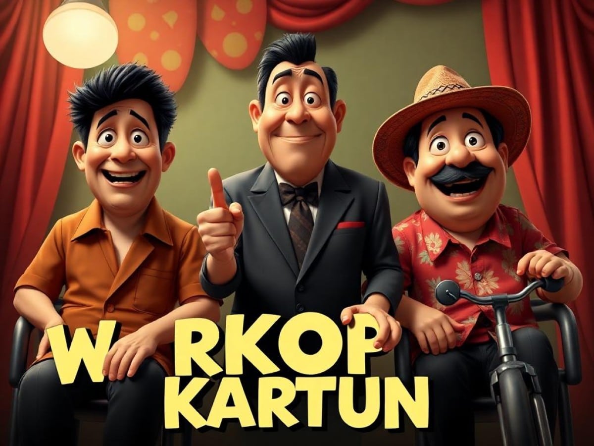 Sinopsis Film WARKOP DKI KARTUN  yang Siap Tayang 26 Juni 2025, Disebut Bakal Hadirkan Komedi Absurd