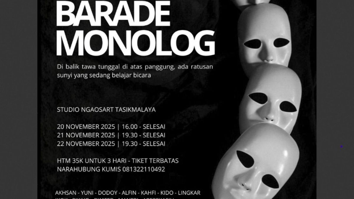 Satir dari Balik Tirai: Kritik Diri dalam Naskah Anak Panggung untuk Barade Monolog Ngaos Art
