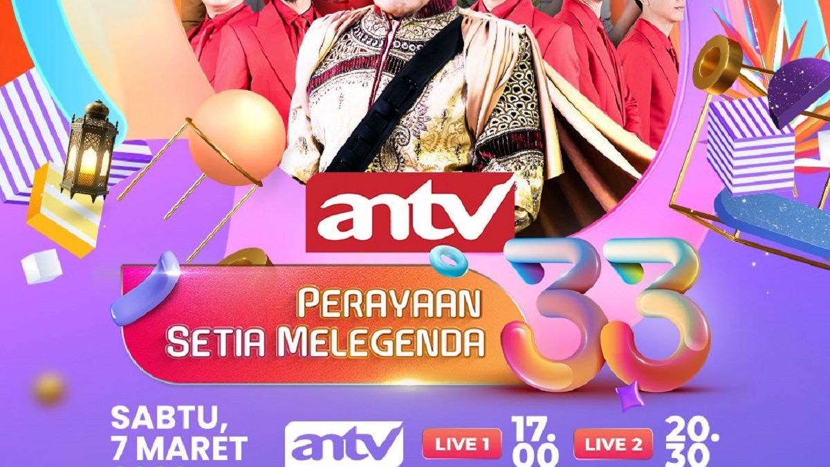 Warga Subang, Siap-siap Dihibur Semarak HUT ke-33 ANTV Sabtu Ini! Ada Rhoma Irama dan Deretan Musisi Lainnya