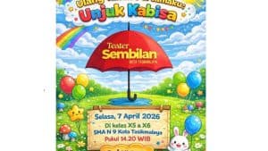 Seumur Jagung, Seisi Panggung: Cerita dari 'Ulang Tahun Pertamaku: Unjuk Kabisa' Teater 9 Tasikmalaya