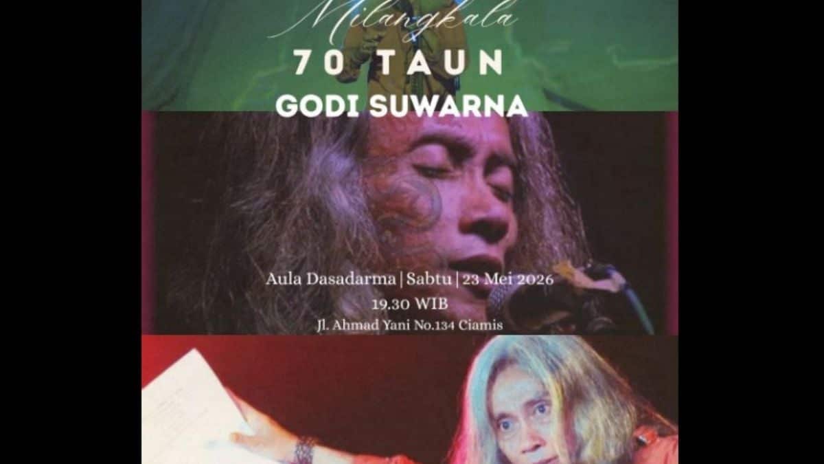 Pernyataan Cinta untuk Godi Suwarna, Malam Pembacaan Puisi Akan Digelar di Ciamis, Yuk Hadir!
