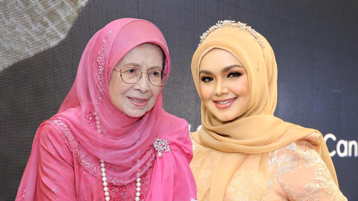 Siti Nurhaliza Berduka atas Wafatnya Tun Dr Siti Hasmah, Beri Doa dan Penghormatan Terakhi...